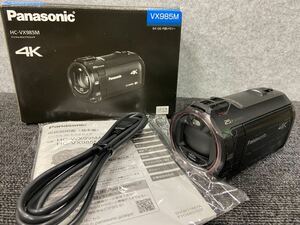 ☆【売り切り】Panasonic パナソニック 4K ビデオカメラ HC-VX985M 2018年製
