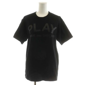 プレイコムデギャルソン PLAY COMME des GARCONS AD2020 Tシャツ カットソー 半袖 ロゴ M 黒 ブラック AZ-T188