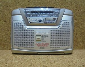AIWA　HS-JS380　STEREO　RADIO　CASSETTE　RECORDER ／ラジオのみ動作ジャンク品
