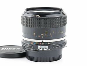 06350cmrk Nikon Ai NIKKOR 35mm F2 単焦点 広角レンズ ニコン Fマウント