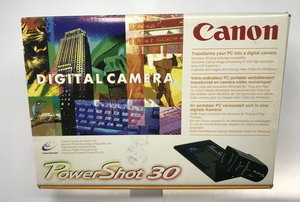 【ジャンク】CanonPowerShot 30 PCMCIA接続カメラ