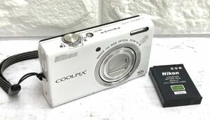 Nikon ニコン COOLPIX S6200 コンパクトデジタルカメラ デジカメ 動作未確認 バッテリパック付 fah 4S048