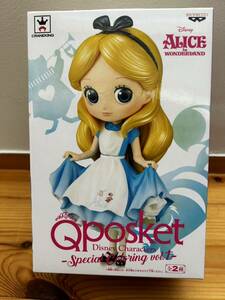 ♪未開封新品 Qposket special coloring Vol.1 アリス ディズニー フィギュア スペシャルカラー Disney characters