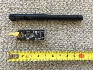 NRF24L01 PA LNA 2.4Ghz 無線ワイヤレス モジュール 高出力増幅アンプ装備 長距離通信ボード アンテナ付 ARDUINO RASPBERRY PI