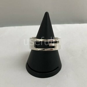 【GUCCI】グッチ　リング　指輪　シルバー　Ag925　イタリア製　SY01-JG5