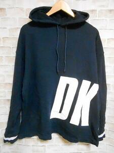 ★即決★【DKNY ダナキャラン】 脇ロゴ入り パーカーsizeN/S