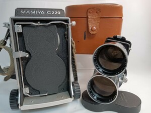 MAMIYA マミヤ C220 PROFESSIONAL + MAMIYA sekor f/4.5 F=18mm　二眼レフ　T15