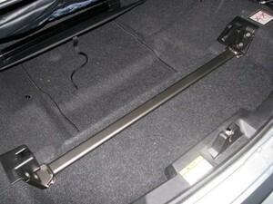 【KAWAI WORKS/カワイ製作所】 リヤモノコックバー トランクバー スチール製リジットタイプ DAIHATSU コペン L880K [DA0150-TK0-00]