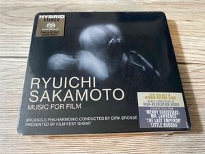 新品未開封　高音質SACD 坂本龍一 RYUICHI SAKAMOTO MUSIC FOR FILM 戦場のメリークリスマス 細野晴臣 YMO The Last Emperor 送料無料