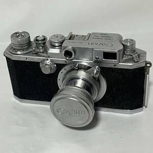Canon レンジファインダー バルナック型　メタルキャップ　フィルムカメラ Canon lens 50mm f:3.5 動作未確認　ジャンク扱い