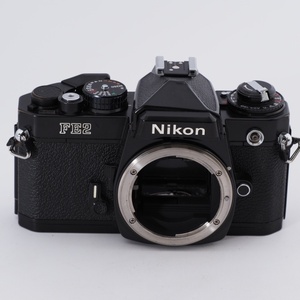 【難あり品】Nikon ニコン FE2 ブラック ボディ フィルム一眼レフ # 9228