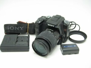 ★ハローカメラ★0116 SONY α100 18-70mm (1020万画素/AF動作OK) 【 付属品あり】動作品 現状 1円スタート 即決有り