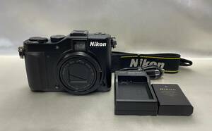 Nikon　COOLPIX　P7000　ニコン　コンパクトデジタルカメラ　6.0-42.6mm　1:2.8-5.6　ブラック　ズーム 動作品