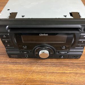 クラリオン DUB385MPB 2DIN CD USB CDプレーヤー USB z-0411-4