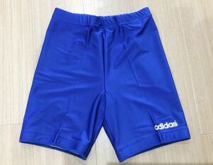 【新品未使用】adidas アディダス スパッツ　ブルー　O～XO 2L 3L