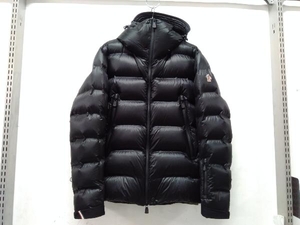 MONCLER SESTRIERTECH フード付きダウンジャケット 軽量アウター メンズ サイズ3 ブラック 冬服
