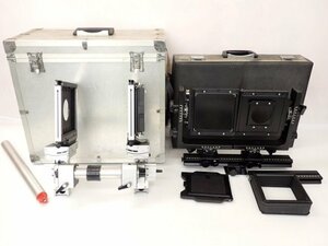 大判カメラ 2点セット Sinar ジナー SINAR-P 4x5 + HORSEMAN ホースマン L45 ケース付き □ 6E0CF-1