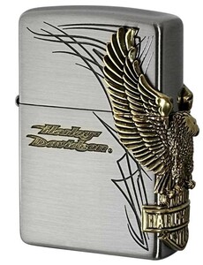 Zippo ジッポライター 日本限定Zippo Harley Davidson ハーレーダビッドソン サイドメタル HDP-66