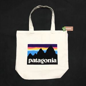 未使用/PATAGONIA/Canvas Bag/Made in USA/SHOP STIKER/Bleached Stone/Tote Bag/59297/SHBL/パタゴニア/キャンバス バッグ/トートバッグ