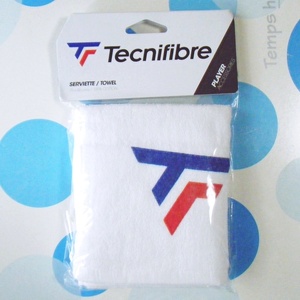 未使用品★Tecnifibre テクニファイバーのタオル TOWEL・白 ★75x50cm