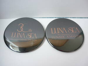 LUNA SEA ライブグッズ 缶バッジ 2個セット① LUNATIC X