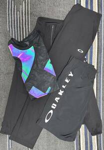 OAKLEY 新品NEWMODEL2024 ENHANCE TECH JERSEY JACKET 14.0・ENHANCE TECH JERSEY PANTS14.0トレーニングウェア４セット