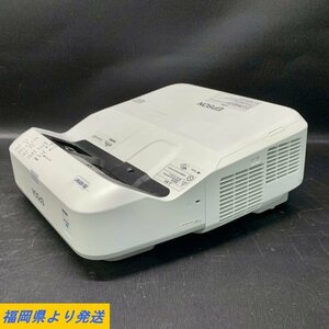 EPSON EB-685WT エプソン 超短焦点ビジネスプロジェクター 投影/HDMI入力OK ※リモコン/電源コードなし 動作/状態説明あり●現状品【福岡】