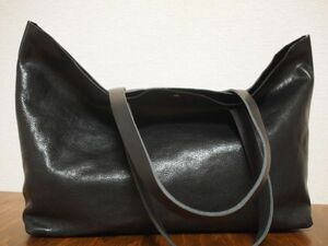 ハンドメイド高級本革鞄オリジナルヌメ革C★レザーBTトートバッグ BK 952