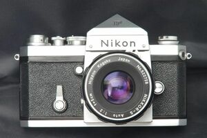 稀少品 640番台 ● NIKON F body NIKKOR S Auto 5cm F2.0 Nippon Kogaku ニコン ニッコール ボディ 日本光学 非AI PAT PEND 9枚絞り #698