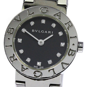 ブルガリ BVLGARI BB23SS ブルガリブルガリ 12Pダイヤ クォーツ レディース _812791