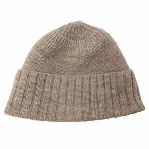 未使用品 オールドジョー OLDJOE 22AW TWEEDY YARN SWEATER CAP ニットキャップ ニット帽 帽子 MINK 灰 グレー 系 0301 メンズ