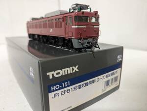 美品 動作確認済み 1226A3 HOゲージ HO-151 JR EF81形電気機関車 ローズ・敦賀運転所 鉄道模型 トミックス トミーテック TOMIX