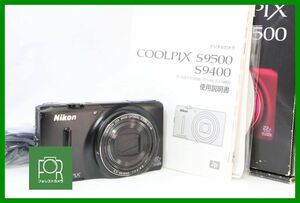 【同梱歓迎】実用難あり■Nikon COOLPIX S9500■バッテリー付き・チャージャーなし・箱付き■RRR41