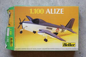 A54 Heller エレール 当時物 未組立 1/100 スケール ALIZE BREGUET ブレゲー アリゼ プラモデル プラモ 戦闘機 航空機