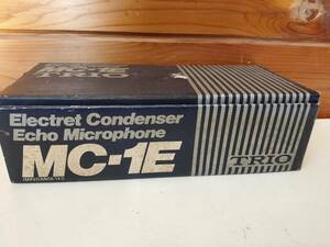 【中古動作確認美品】TRIO Electret Condenser Echo Microphone MC-1E