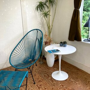 ノル / Knoll チューリップテーブル サイドテーブル 中 直径60cm エーロサーリネン ラウンド ヴィンテージ スペースエイジ 302653