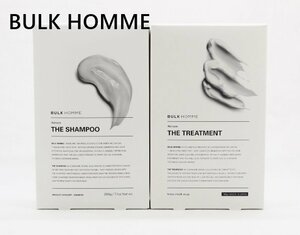 [未開封品]BULK HOMME バルクオム シャンプー トリートメント 2点セット