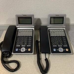 IWATSU 電話機 2台 まとめて ブラック ビジネスフォン ビジネスホン 岩崎通信機 テレマージュ 標準電話機 業務用 多機能 岩通 Y151