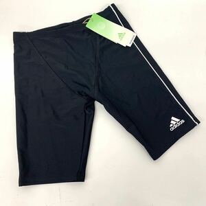 新品■adidas アディダス キッズ 男の子 スイムパンツ 水着 140 ブラック GH7116