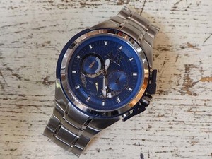 ◆ARMANI EXCHANGE アルマーニ エクスチェンジ インディゴ ブルー クォーツ AX1180 腕時計◆