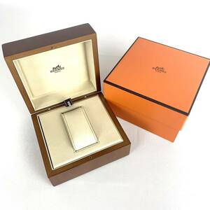 HERMES エルメス 腕時計 ウォッチケース 空箱 ボックス 腕時計用 外箱 オレンジ BOX 木製 時計ケース
