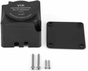 12V140Am 自動充電リレー スマート二重電池アイソレーター デュアルバッテリーアイソレーター 防水 VSR電圧敏感リレー 自