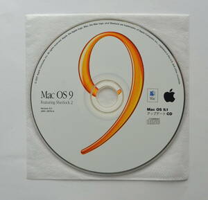 Mac OS9 正規 OS9.1 アップデート版 CD + OS9.2.2