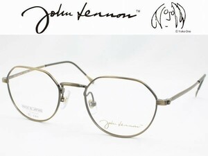 John Lennon ジョンレノン 日本製メガネフレーム JL-1057-3 ボストン クラシカル レンズ入替可 近視 遠視 乱視 老眼鏡 遠近両用 伊達メガネ