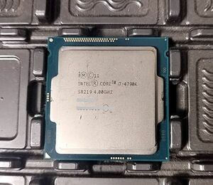 Intel Core i7-4790K 4.00GHz SR219（LGA1150、第4世代） 送料無料