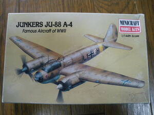 ミニクラフト　1/144　ユンカース JU-88 A-4　JUNKERS JU-88 A-4　第二次世界大戦の有名機体　未組立　同梱,郵送可　プラモデル