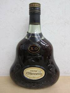 56366◆Hennessy ヘネシー XO 金キャップ グリーンボトル ブランデー 700ml 40% 未開栓 古酒