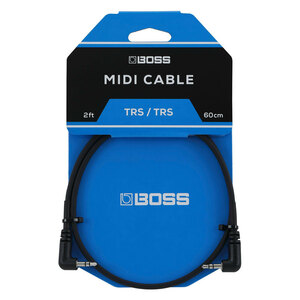 MIDIケーブル 0.6M 両側TRS端子 ボス BOSS BCC-2-3535 MIDI Cable 3.5mm TRS/TRS 60cm LL MIDI規格 TRS 3.5mmステレオミニプラグ