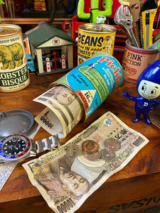 ダルトン　外国の缶詰みたいなシークレットボックス　（ピクルス）　■　アメリカン雑貨　アメリカ雑貨