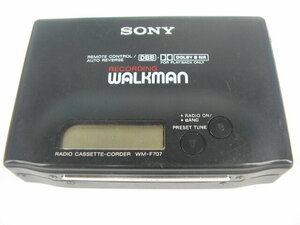 ☆ソニー　SONY　WM-F707　WALKMAN ウォークマン　ポータブルカセットプレーヤー